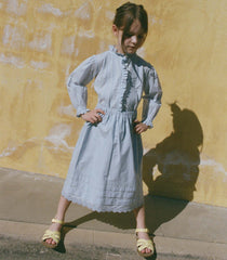 LITTLE SEBASTIANE MIDI SKIRT -- DEWDROP