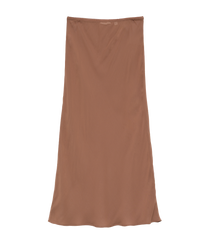 LONG SKIRT SLIP -- CAROB