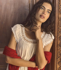 LUCILIA NIGHTGOWN -- SALT