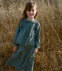 LYDIE TOP -- SOFT SPRUCE