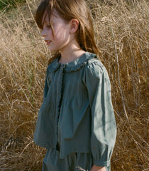 LYDIE TOP -- SOFT SPRUCE