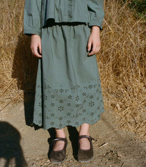 MACI SKIRT -- SOFT SPRUCE