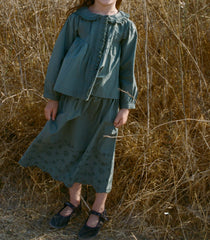 MACI SKIRT -- SOFT SPRUCE