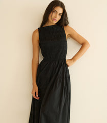 MELIE DRESS -- BLACK