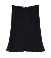 MINI SKIRT SLIP -- BLACK