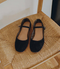 MARY JANE SLIPPER -- BLACK