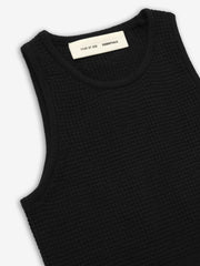 Womens Waffle Knit Sport Tank