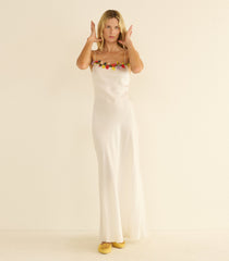 OLEANDER DRESS -- SALT
