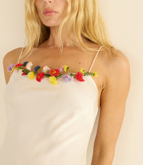 OLEANDER DRESS -- SALT
