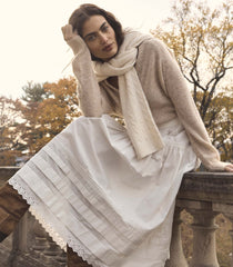 PETRA CARDIGAN -- HAZELNUT CREME