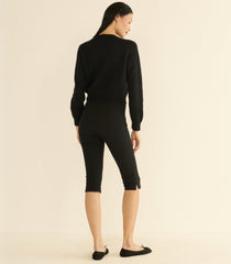 PETRA CARDIGAN -- BLACK