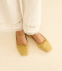 PILLAR MARY JANE -- TRENCH SUEDE