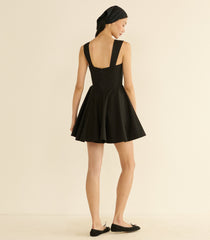 RIVIETTE DRESS -- BLACK