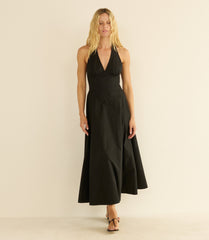 ROSETTA DRESS -- BLACK