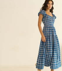 VALENNE DRESS -- DORSET PLAID