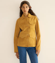 VARTAN JACKET -- WILD CHICORY