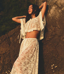 VENNETTE TOP -- SALT