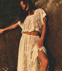 VENNETTE TOP -- SALT