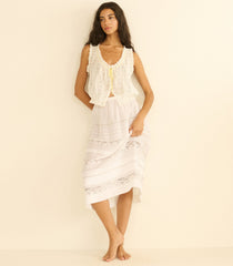 VETIVER TOP -- SALT