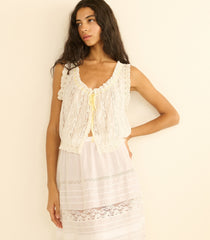 VETIVER TOP -- SALT