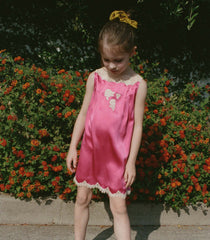 VIVETTE DRESS -- MAGENTA