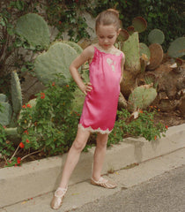 VIVETTE DRESS -- MAGENTA