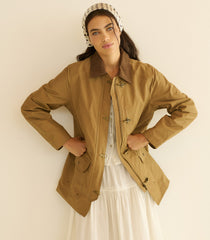WAVERLEY RAINCOAT -- COYOTE