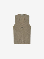 Womens Waffle Knit Tank
