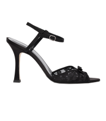 ARIANNA HIGH HEEL -- BLACK LACE