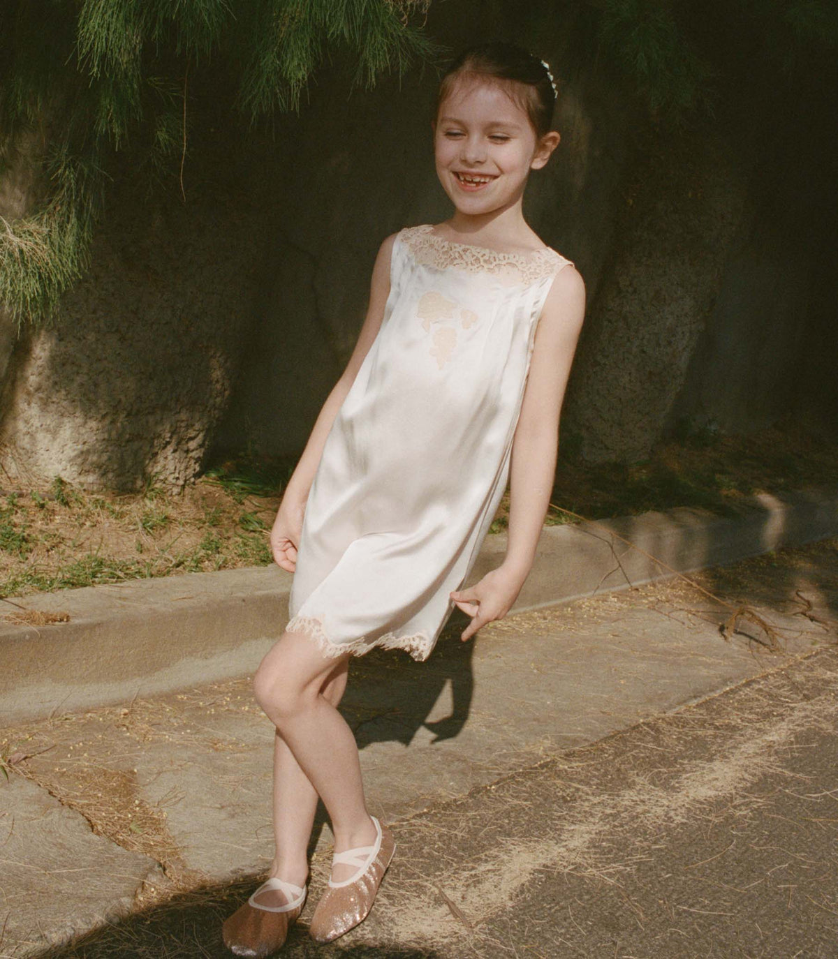VIVETTE DRESS -- SALT